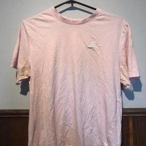 Pink Nike thrifted tshirt
